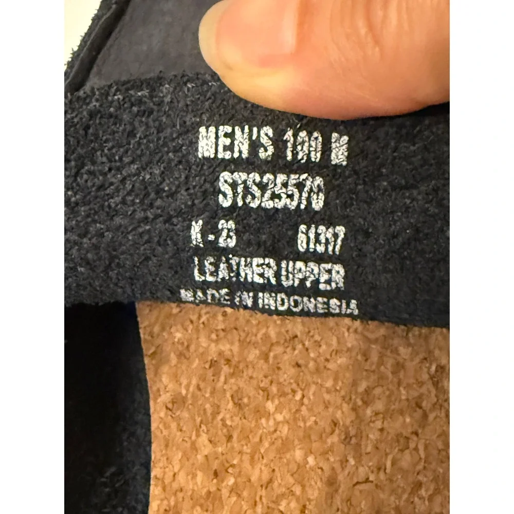 Sperry Top-Sider Mens Bahama II Navy Leather Boat Shoes Loafers STS25570 Size 10